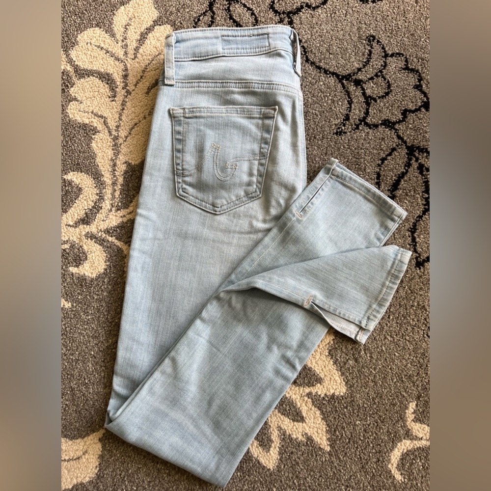 AG The Farrah High Rise Skinny Ankle Jean